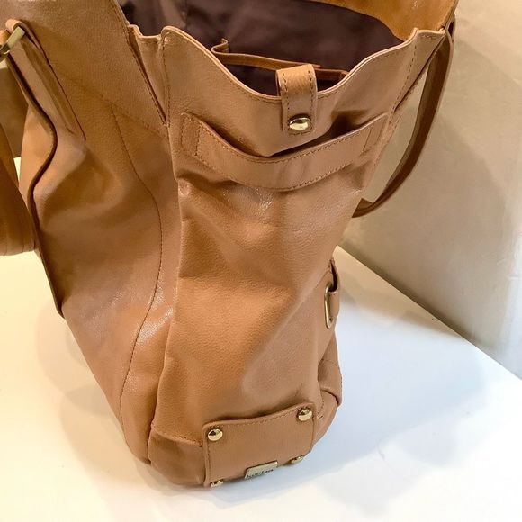 Kooba Leather Shoulder Bag EUC Tan - Picture 6 of 6